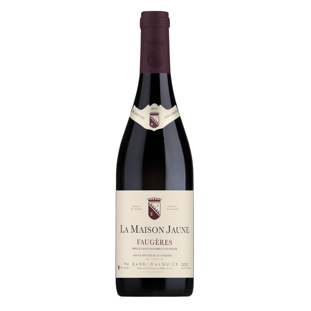Domaine Bardi d'Alquier Faugères Maison Jaune Rouge