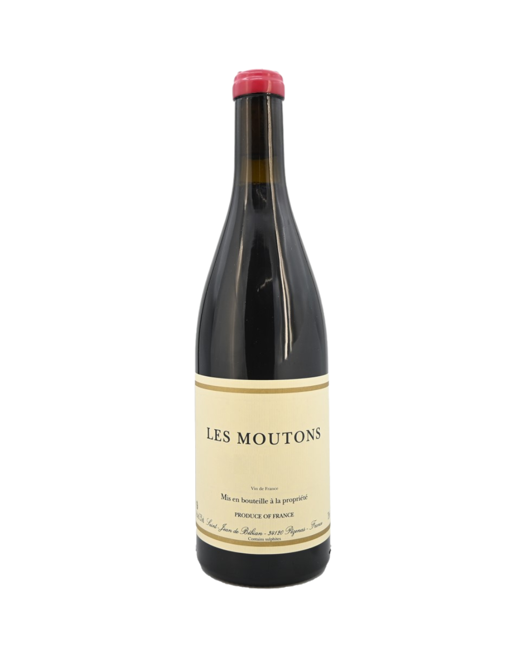 Prieuré Saint-Jean de Bébian Vin de France Les Moutons Rouge