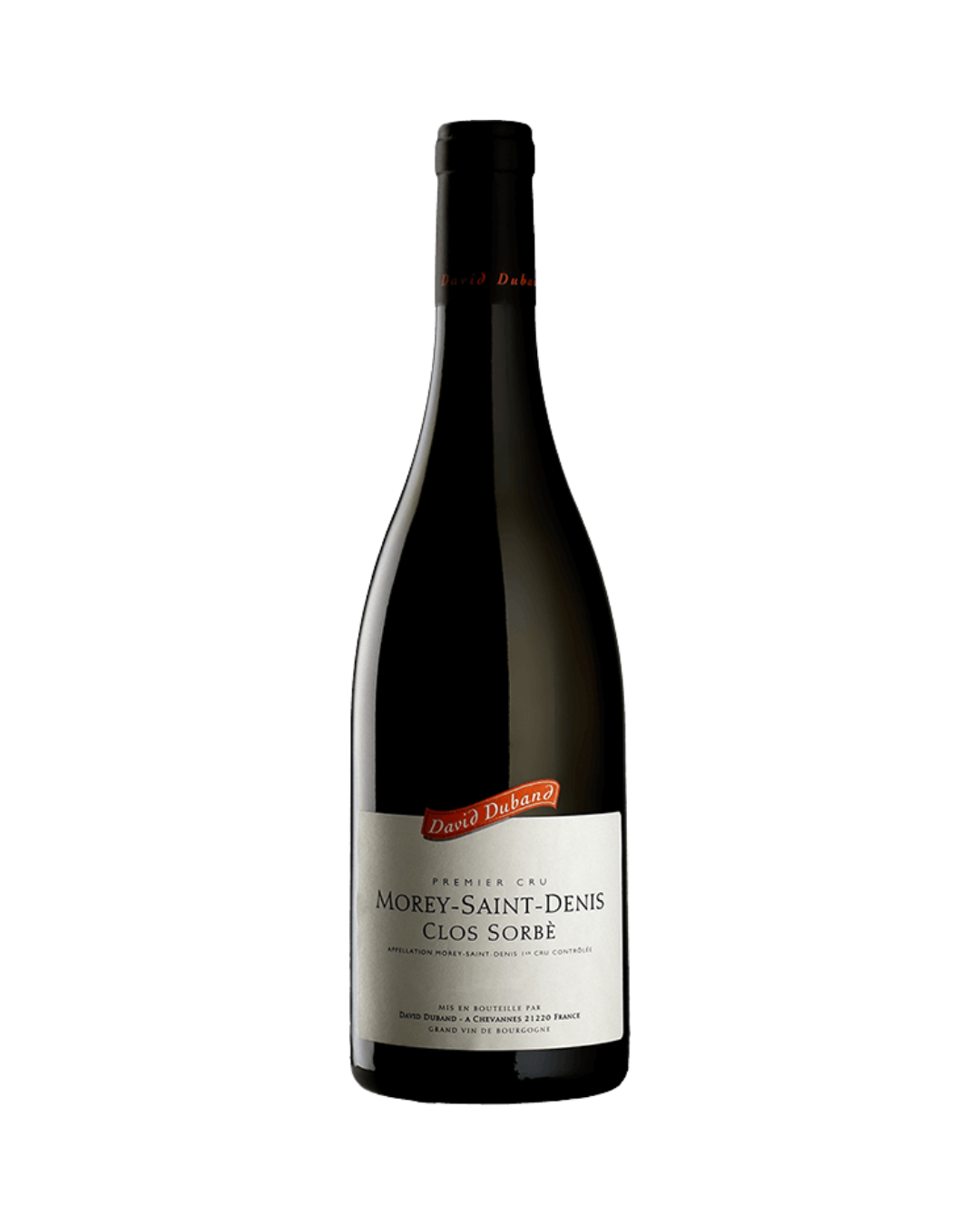 David Duband Morey Saint Denis 1er Cru Clos Sorbé Rouge