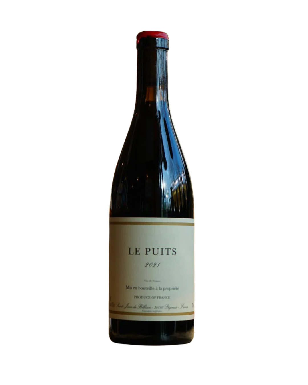 Prieuré Saint-Jean de Bébian Vin de France Le Puits Rouge