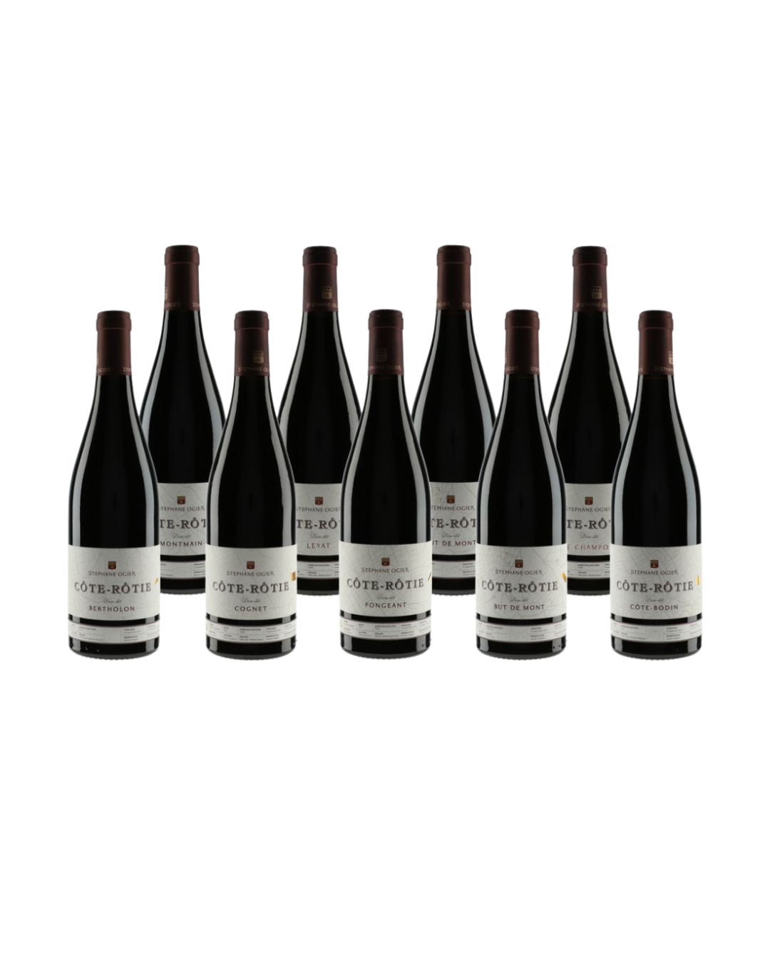 Stéphane Ogier Côte-Rôtie Caisse Panachée 9 Parcellaires Rouge