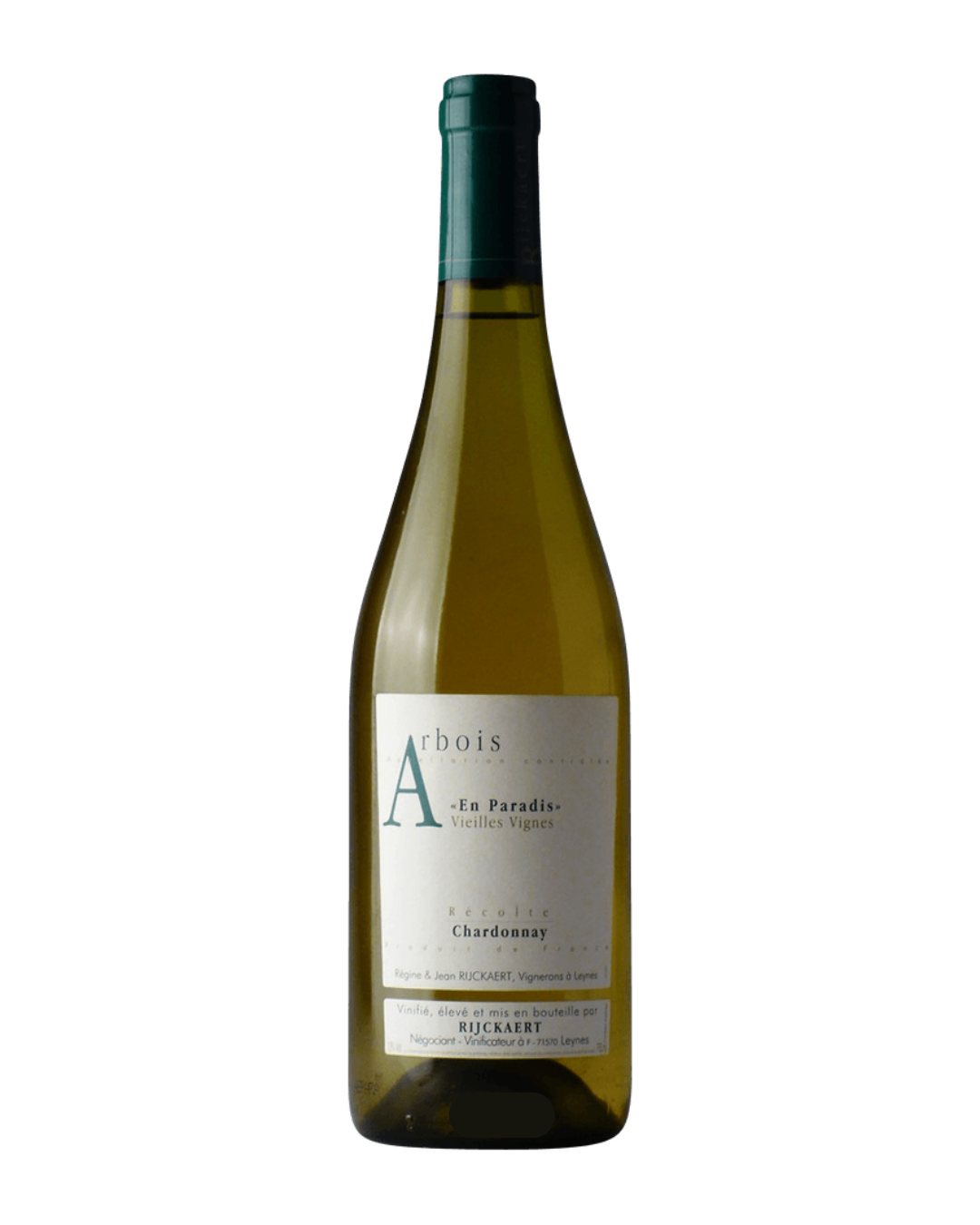 Vins Rijckaert Arbois En Paradis Chardonnay Vielles Vignes Blanc