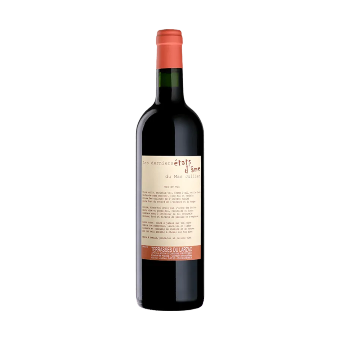 Mas Jullien Terrasses du Larzac Les Nouveaux Etats D'ame Rouge